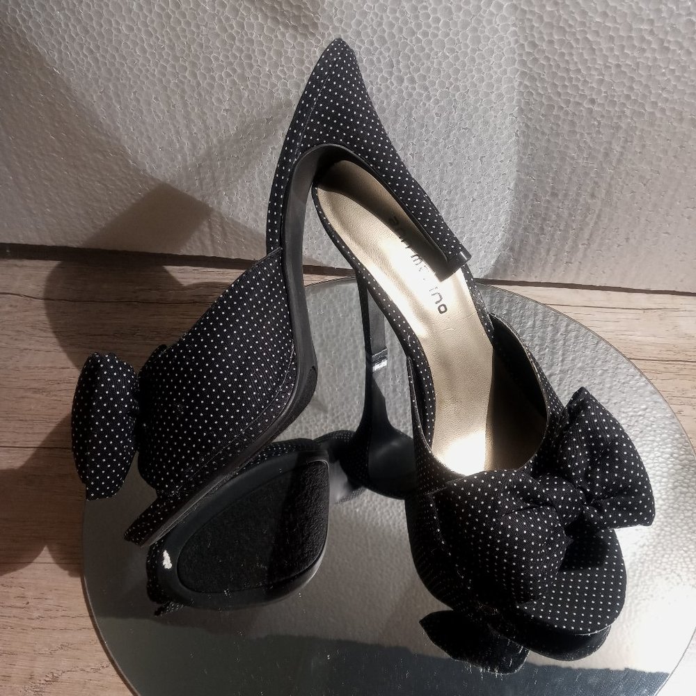 Retro Polka Dot Mules